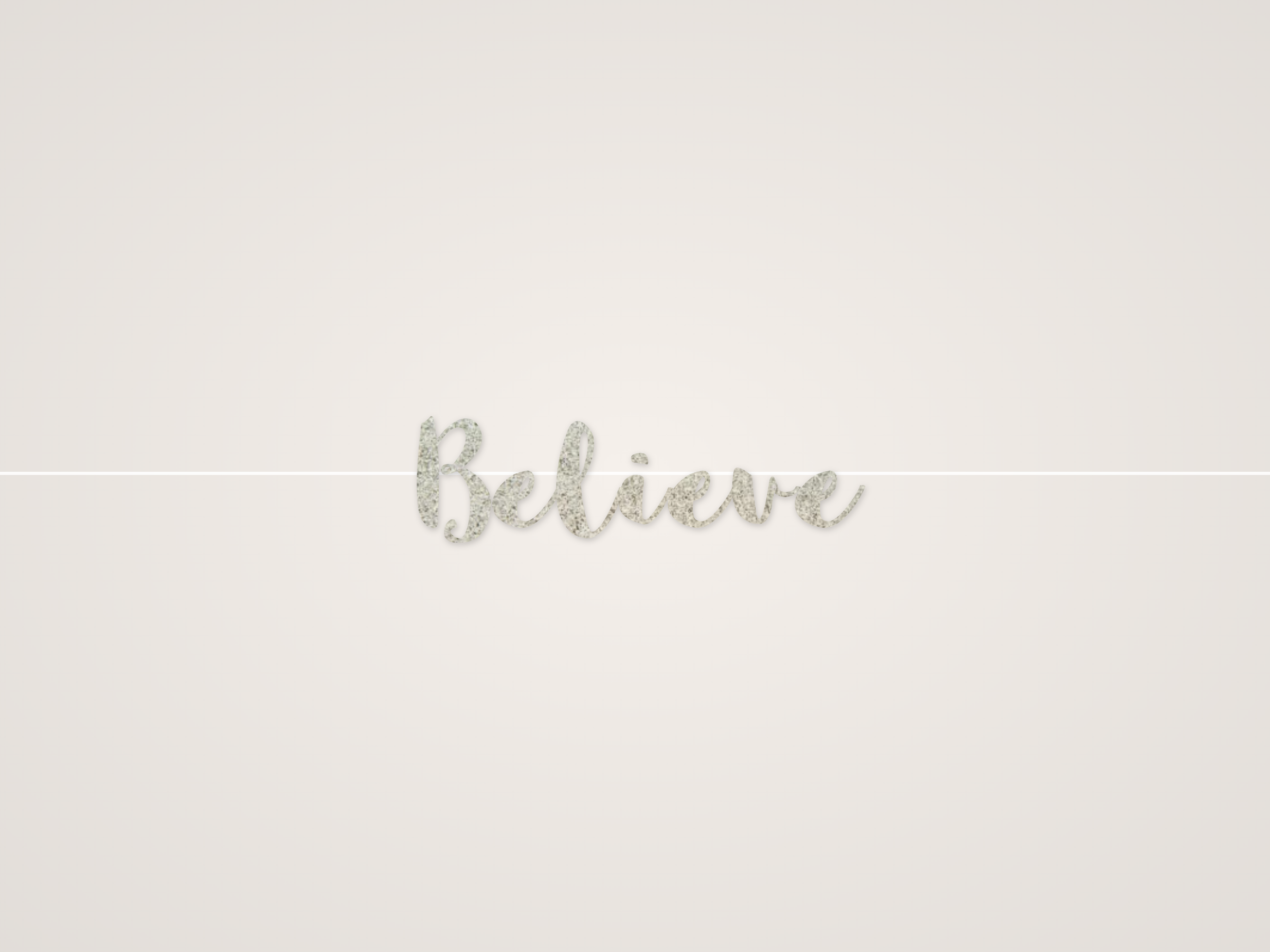 Believe Banner