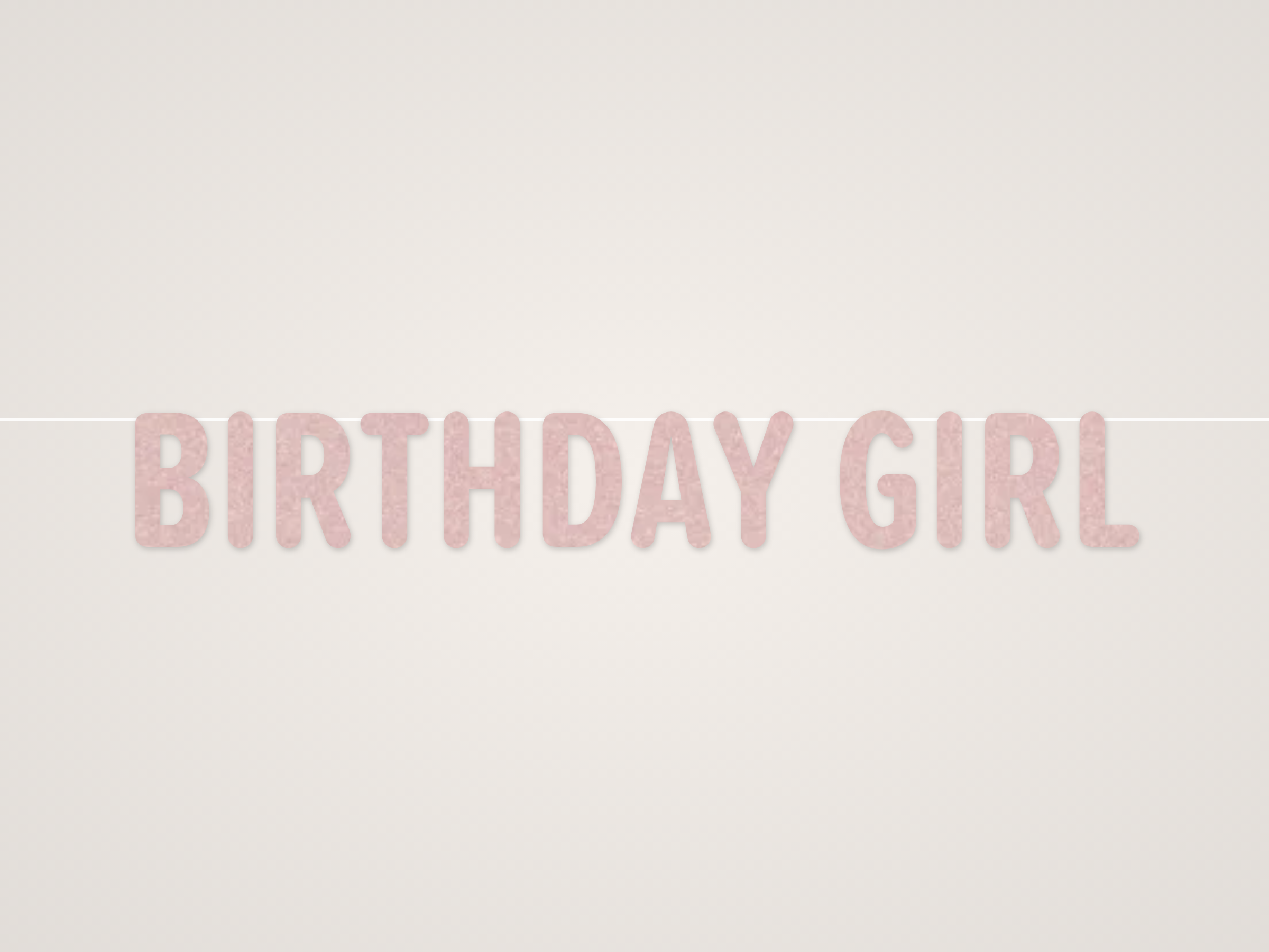 Birthday Girl Banner