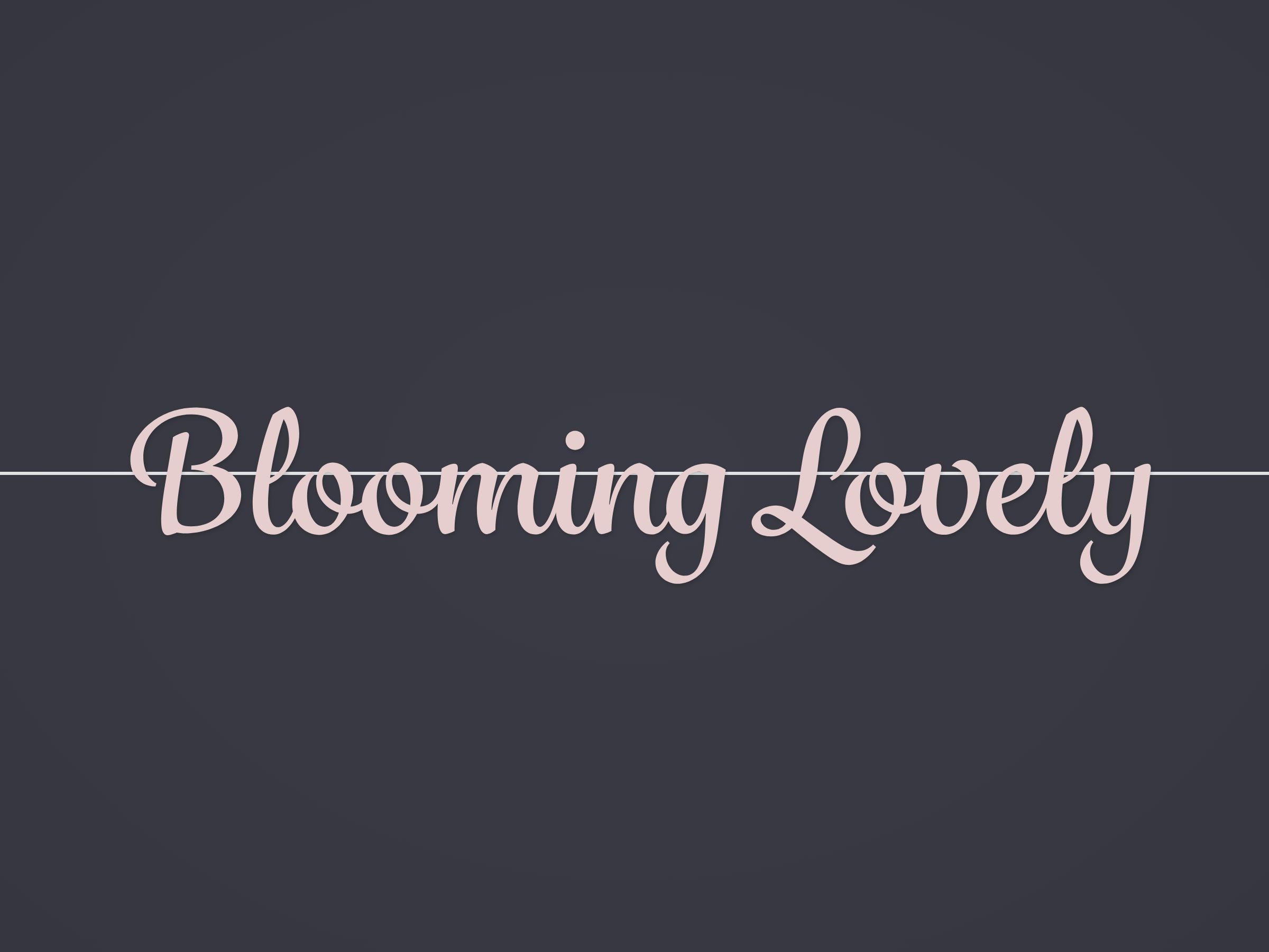 Blooming Lovely Banner