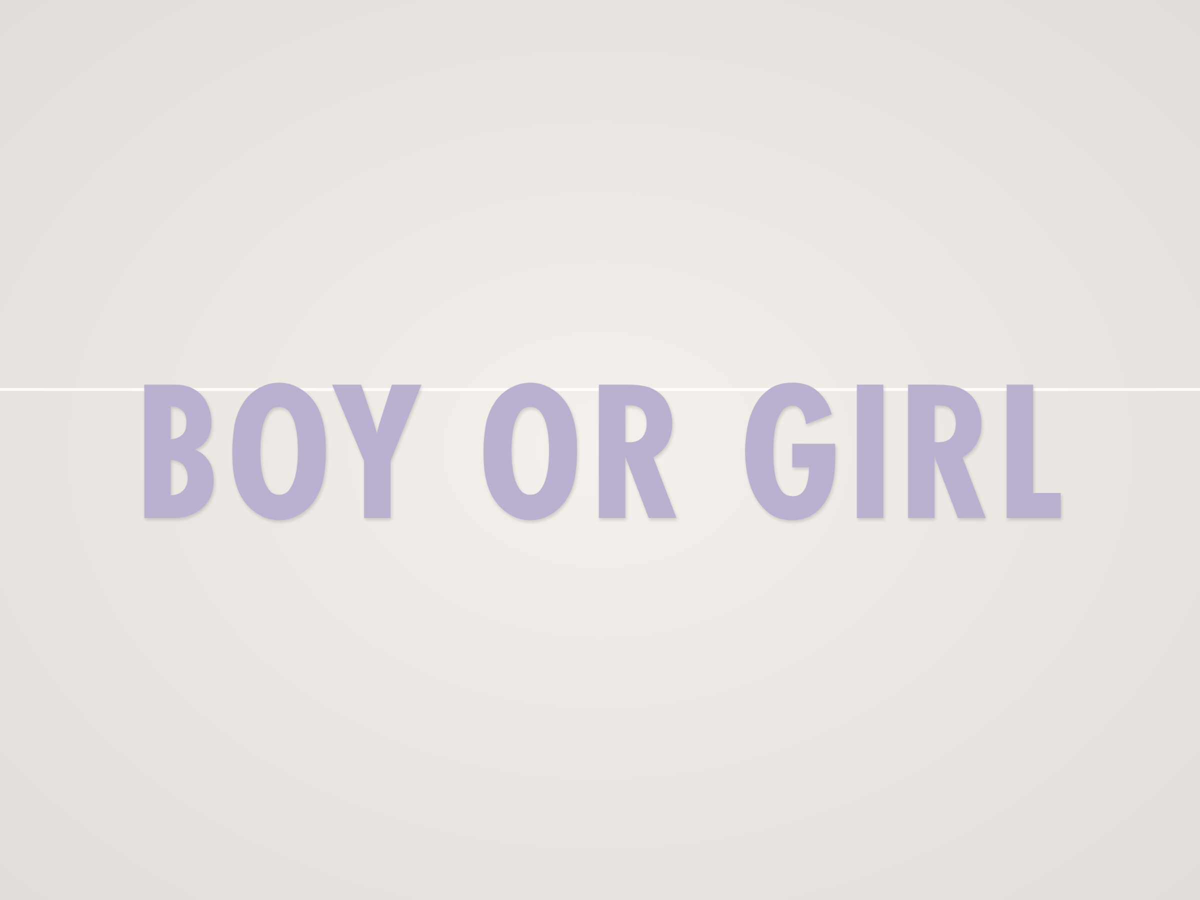 Boy or Girl Banner