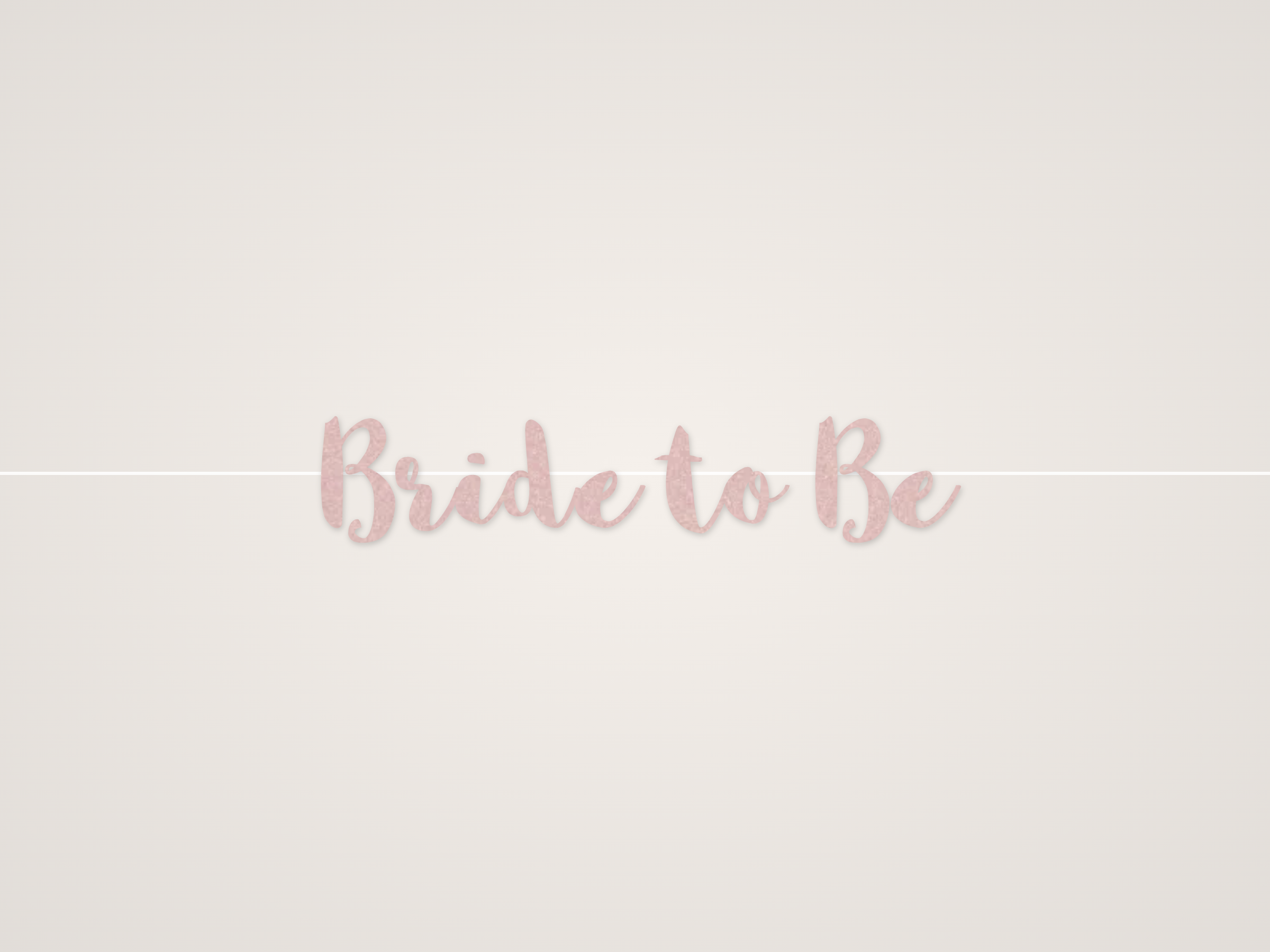 Bride to Be Banner