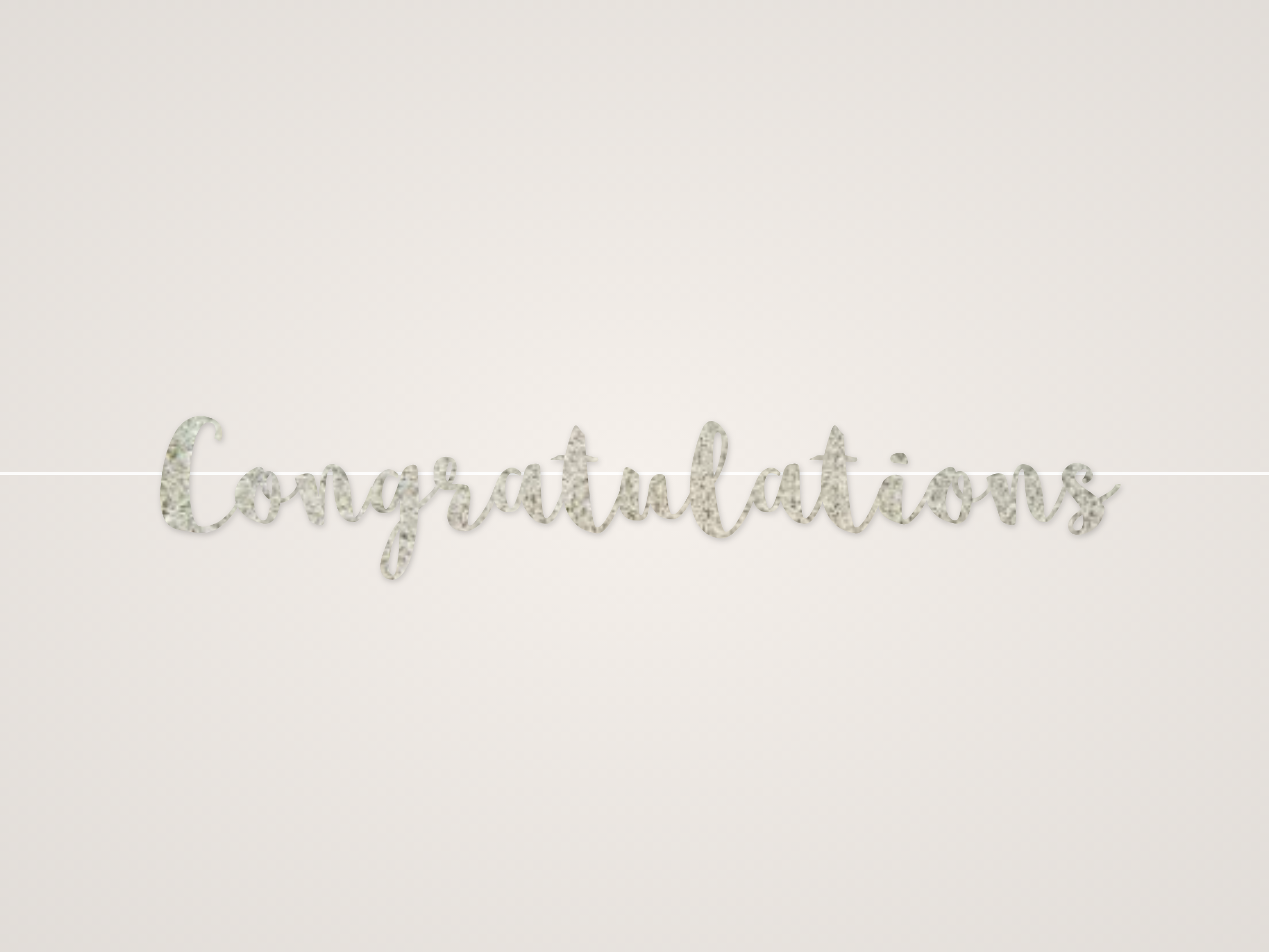 Congratulations Banner