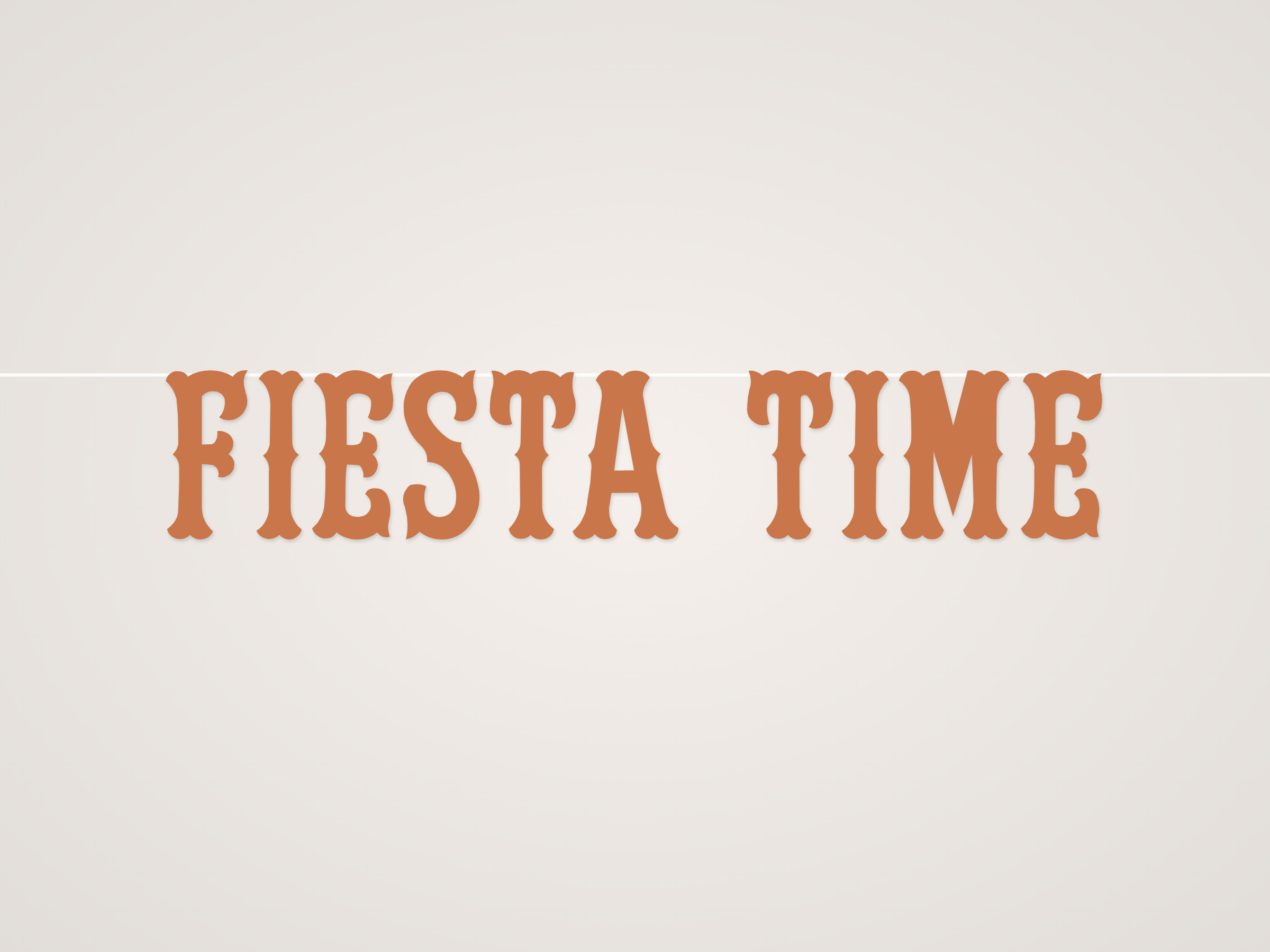 Fiesta Time Banner