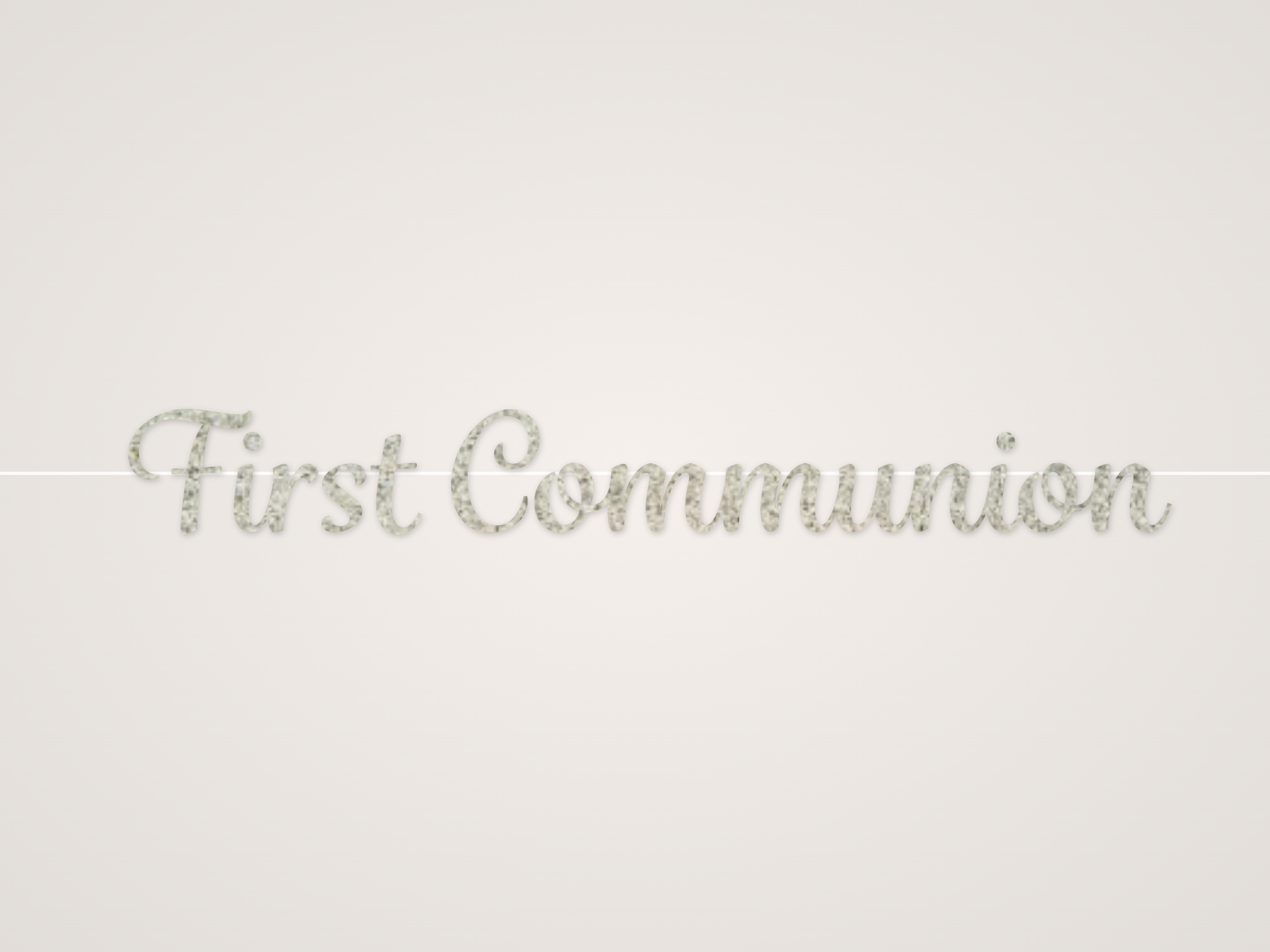 First Communion Banner