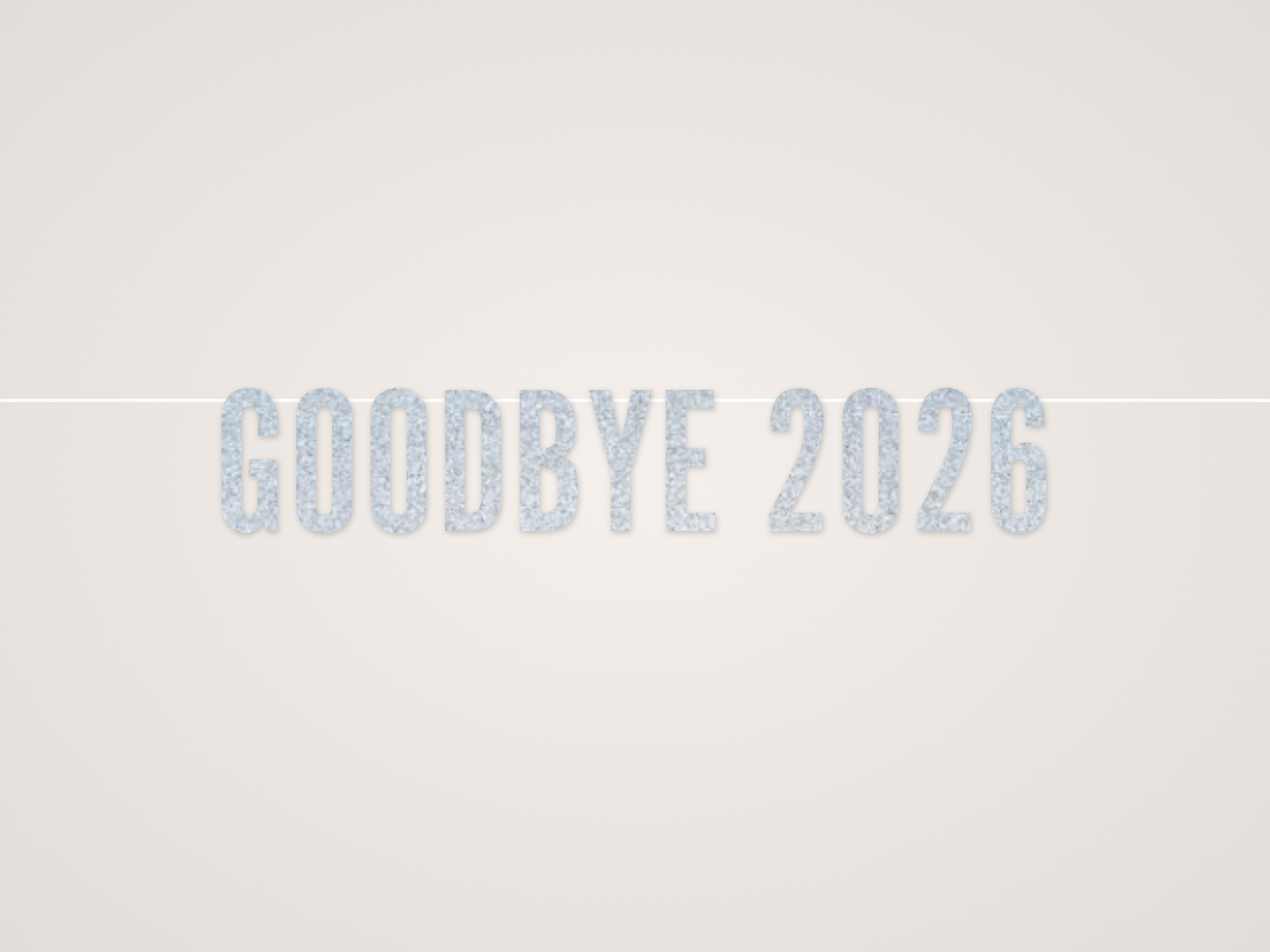 Goodbye 2026 Banner
