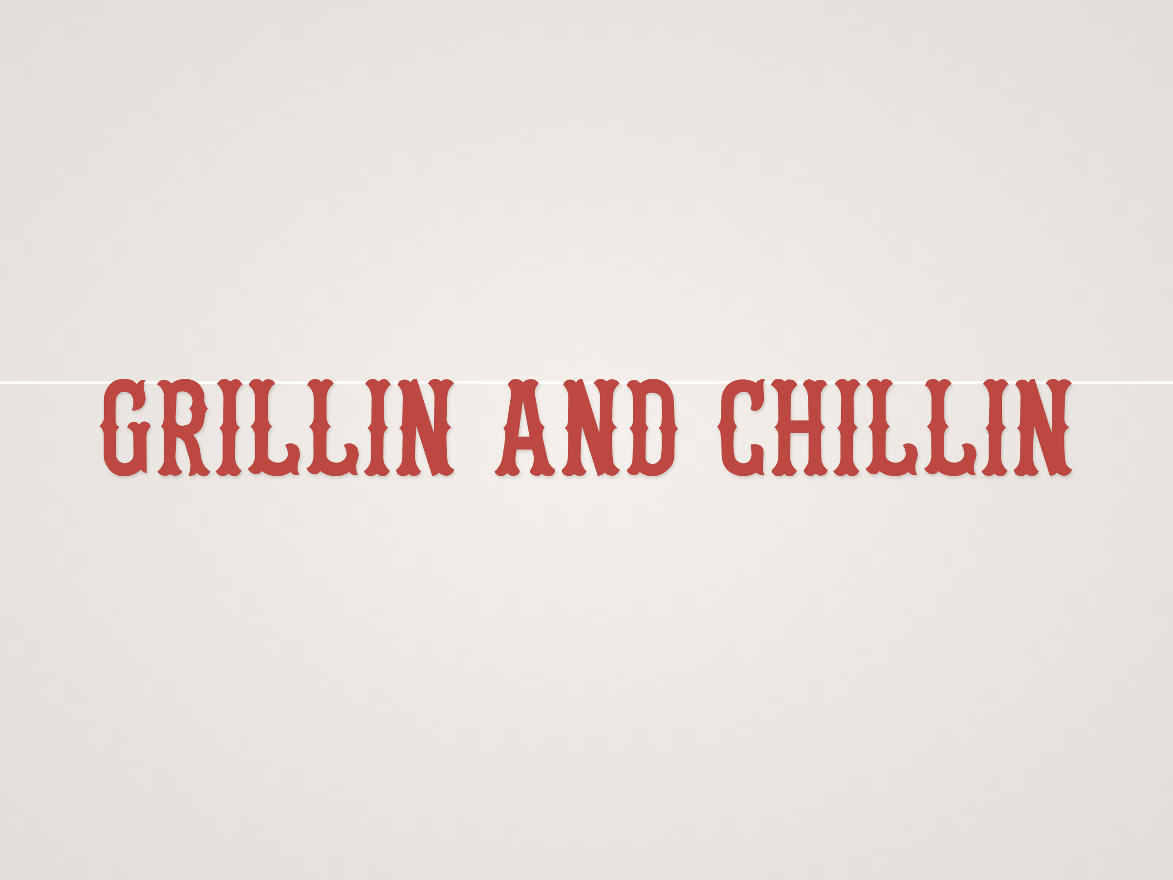 Grillin and Chillin Banner