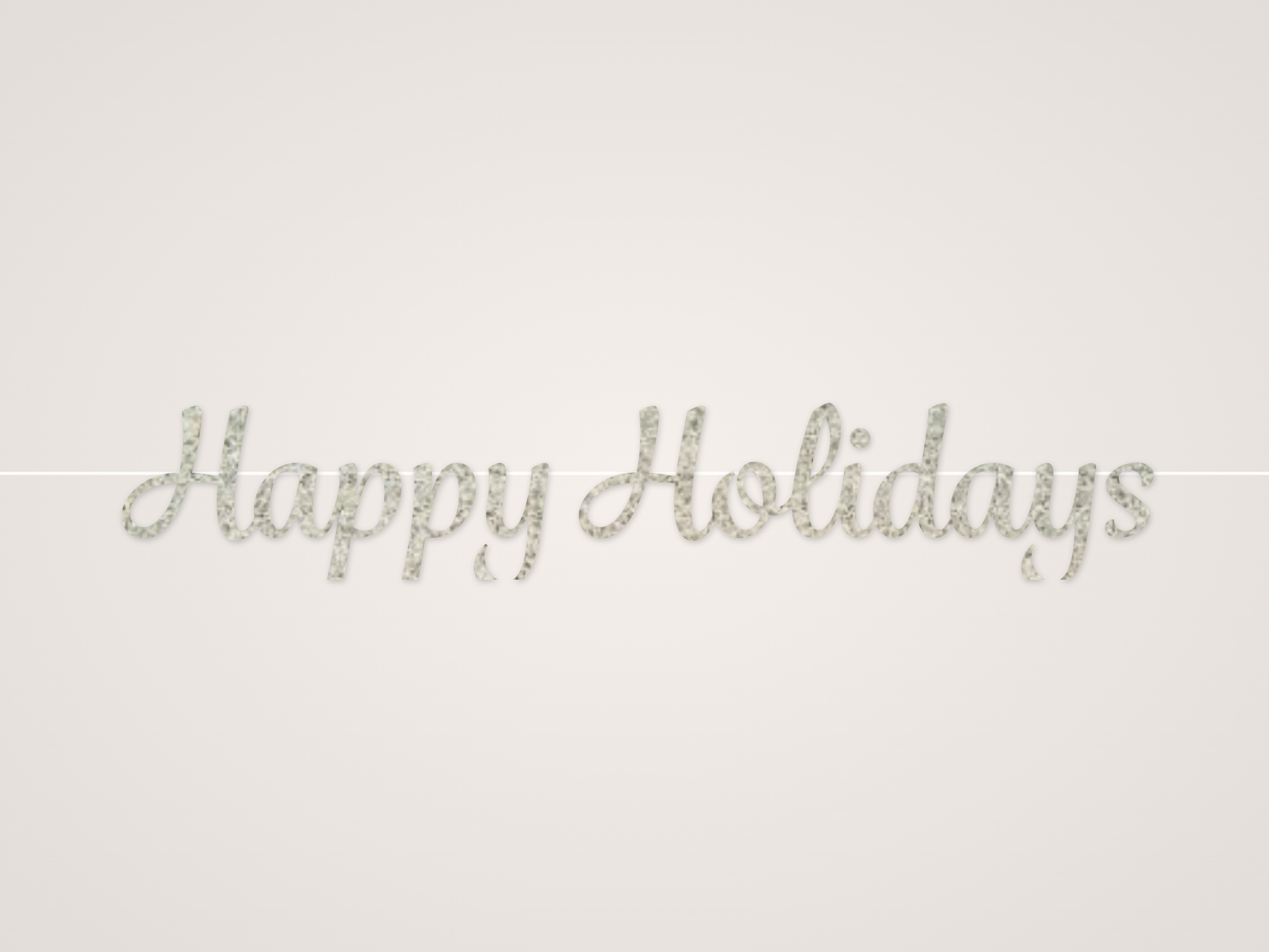 Happy Holidays Banner