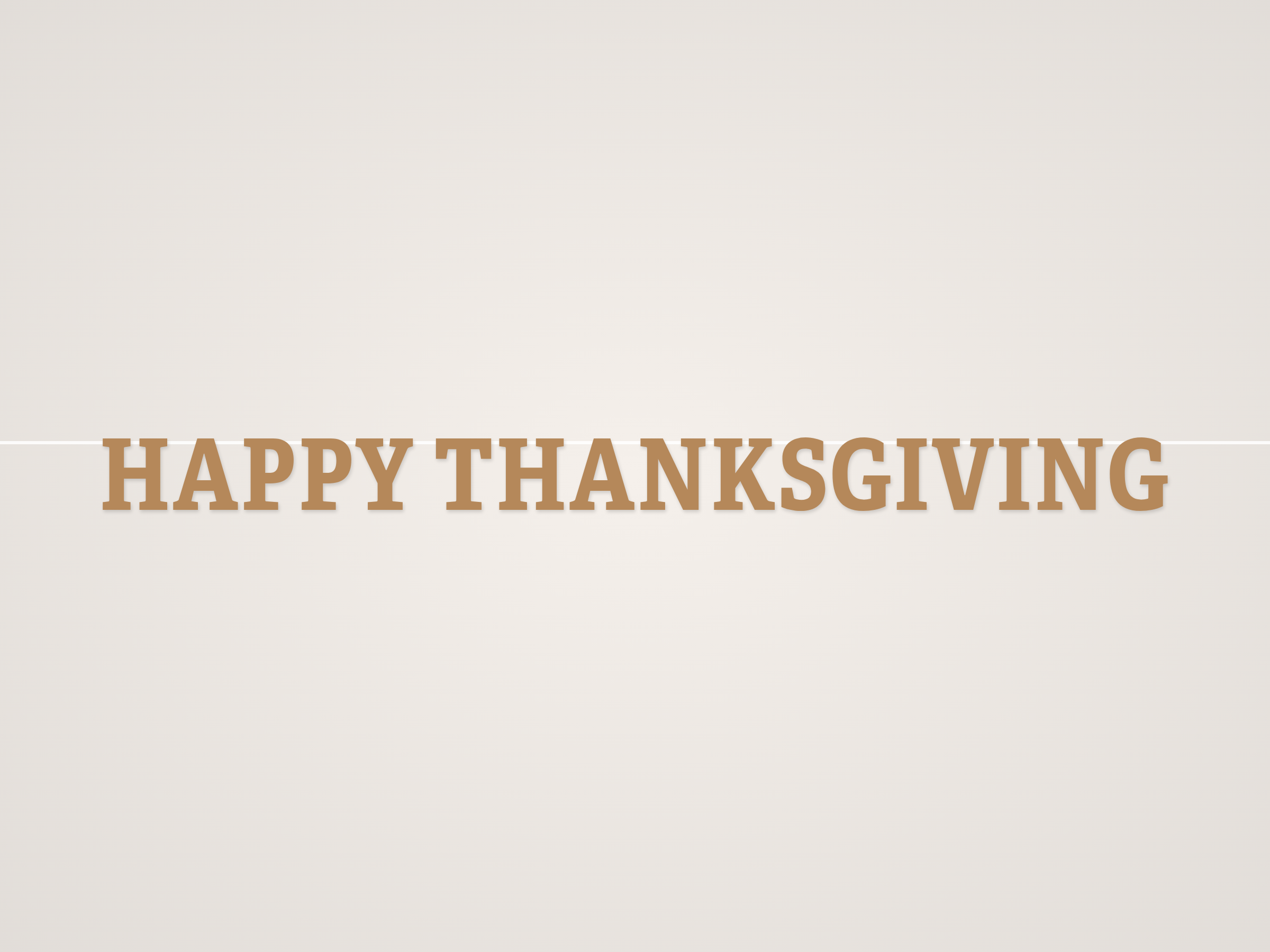 Happy Thanksgiving Banner