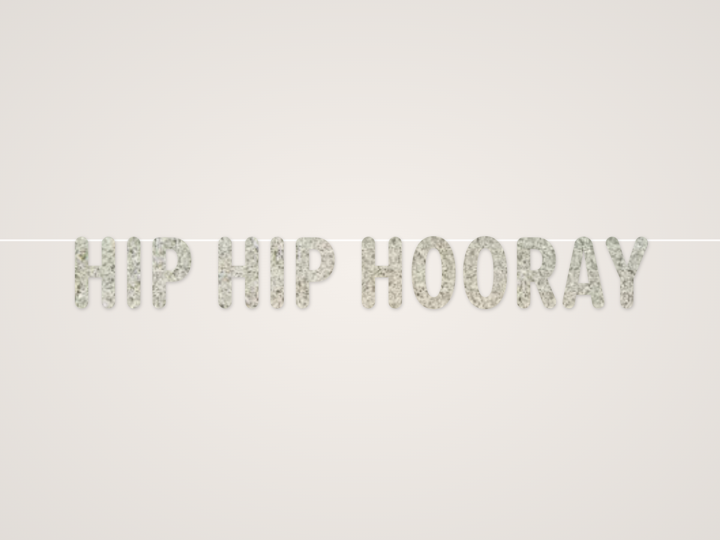 Hip Hip Hooray Banner