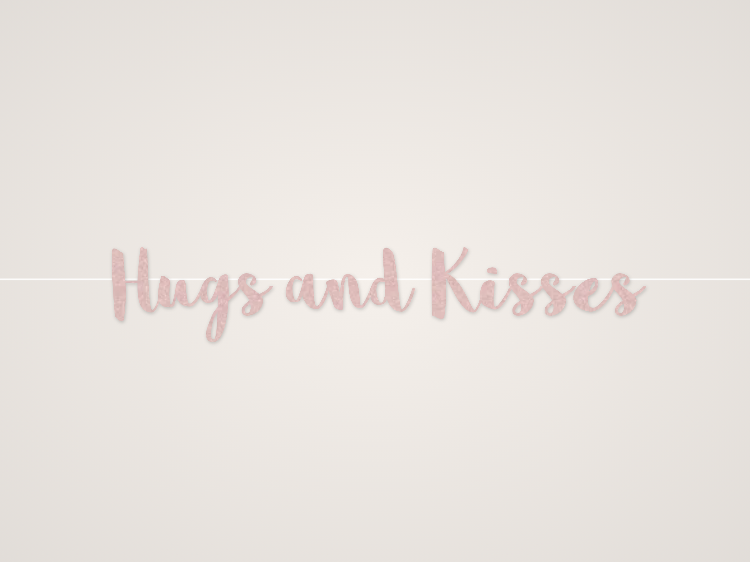 Hugs and Kisses Banner