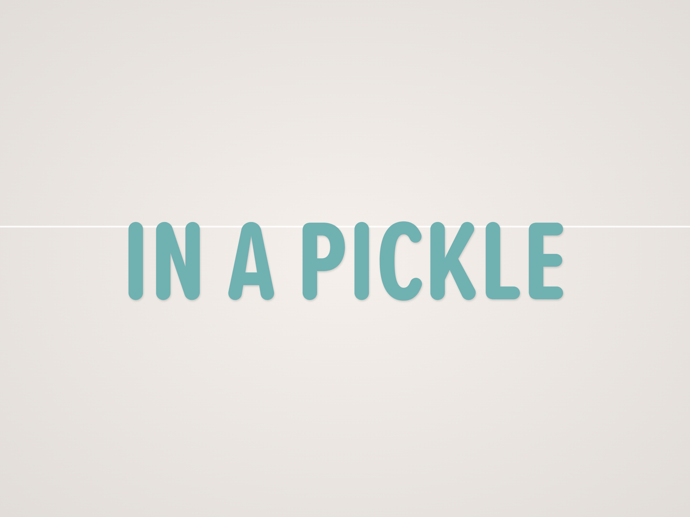 In a Pickle Banner