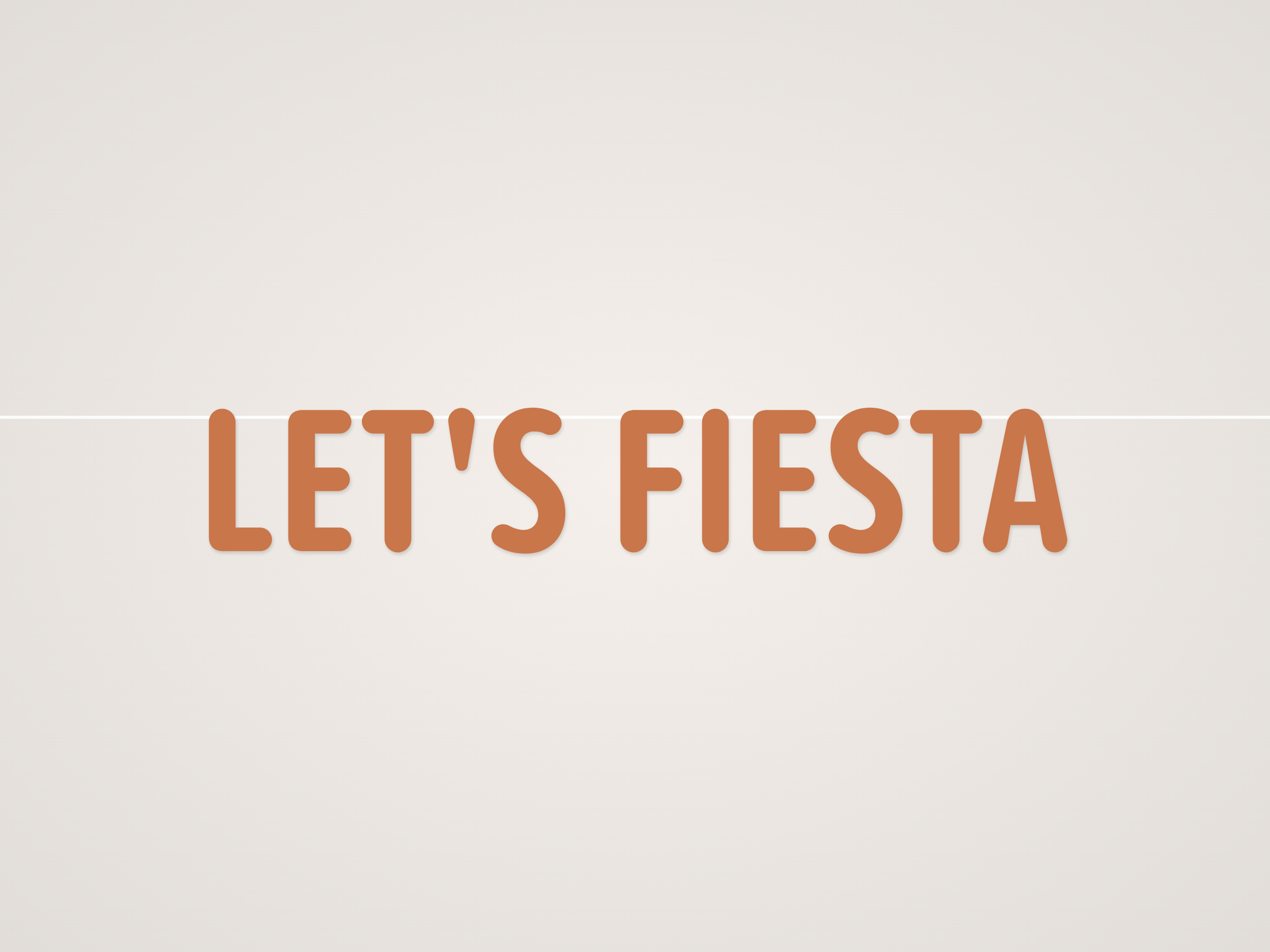 Let's Fiesta Banner