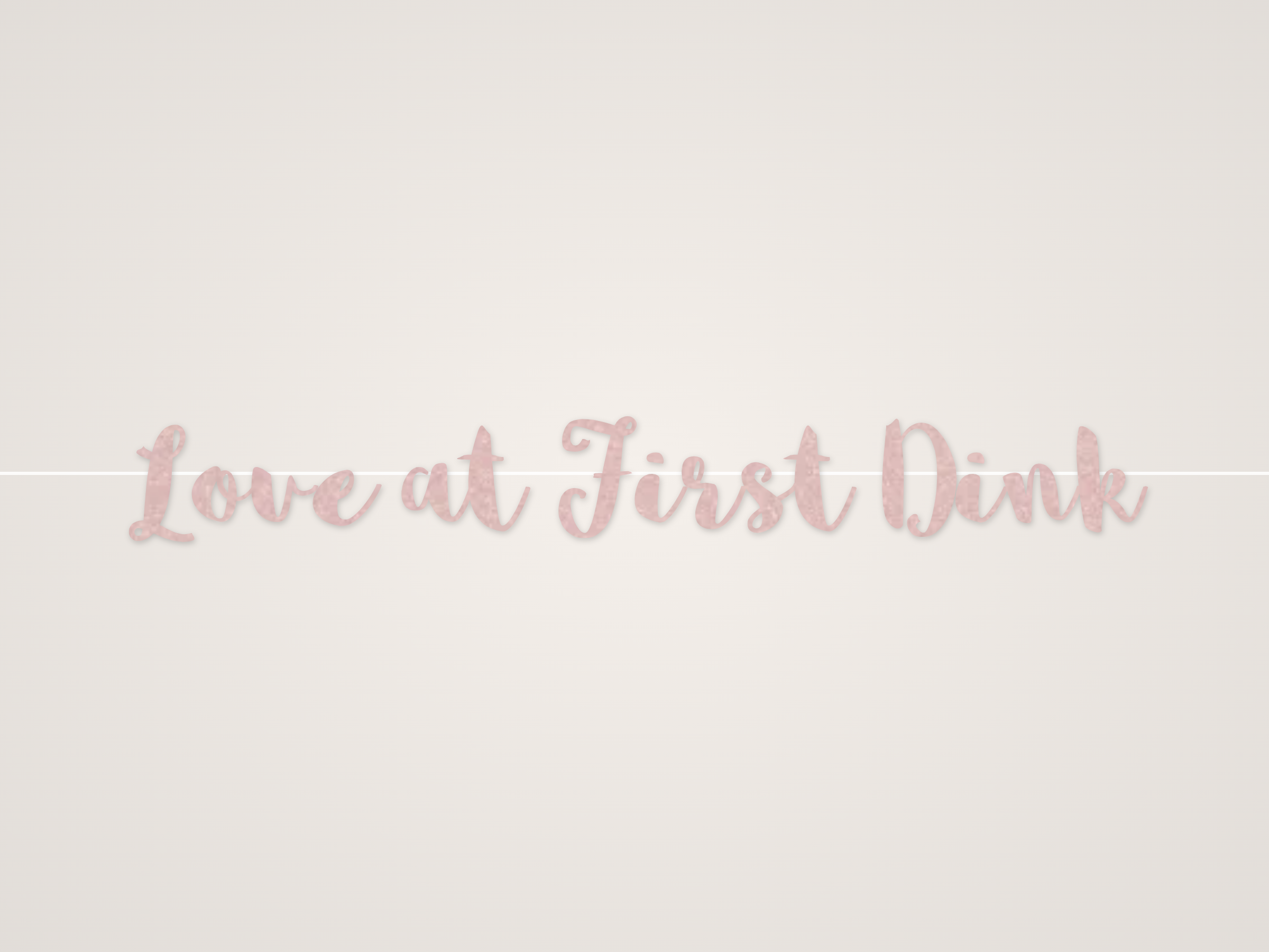 Love at First Dink Banner
