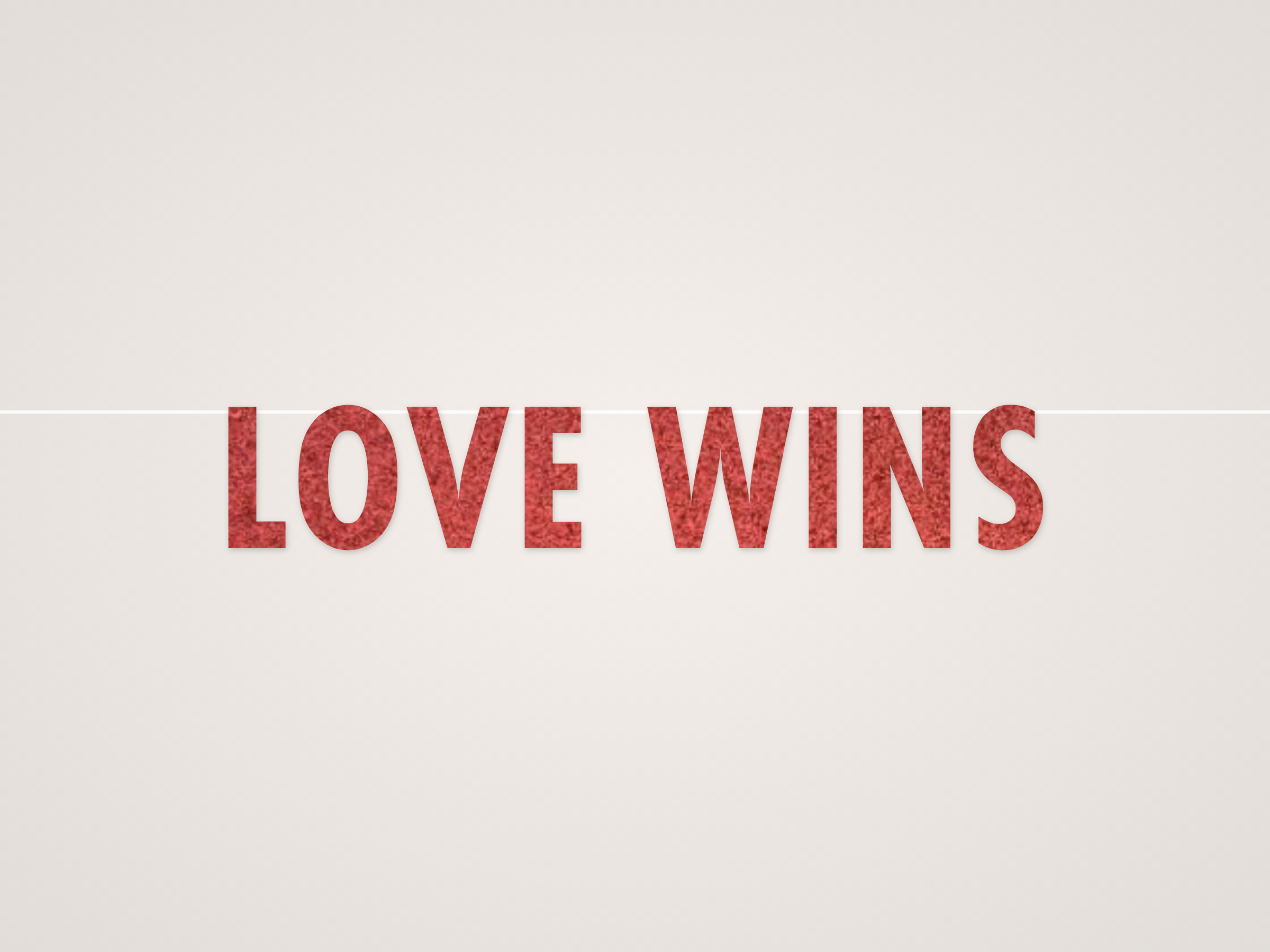 Love Wins Banner
