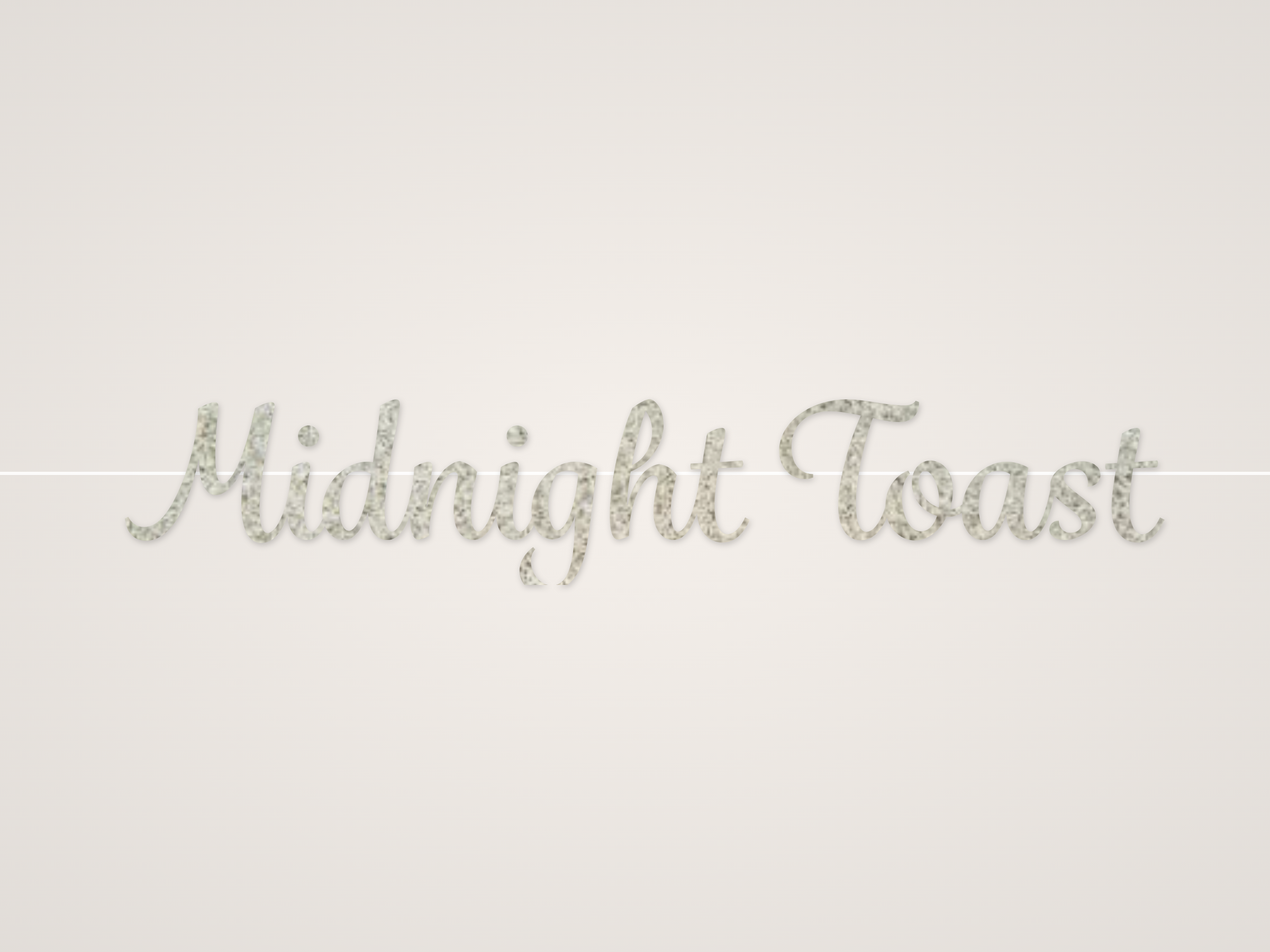 Midnight Toast Banner