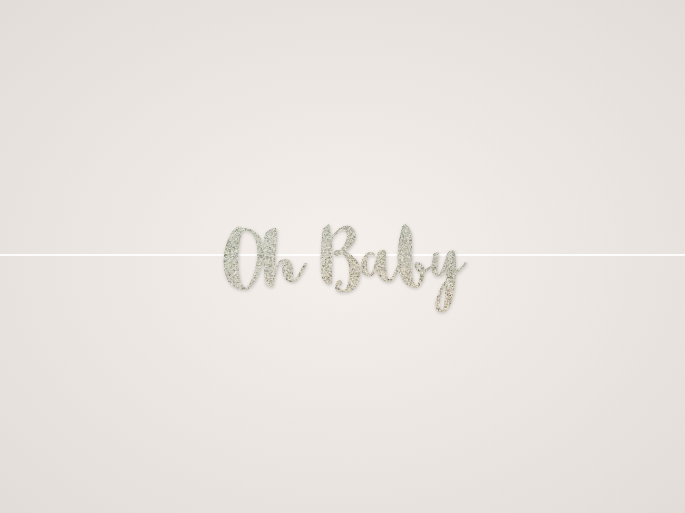 Oh Baby Banner