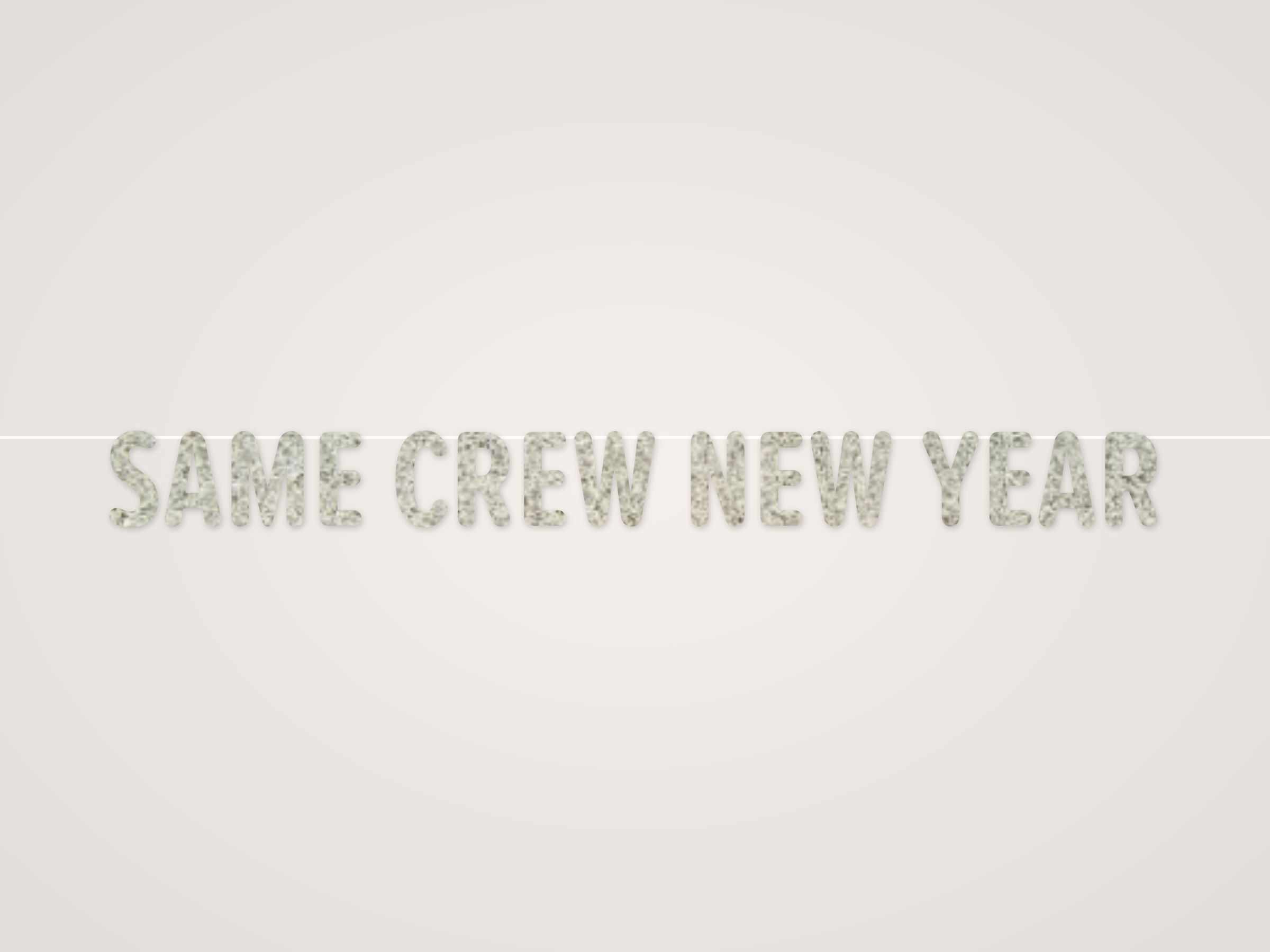 Same Crew New Year Banner