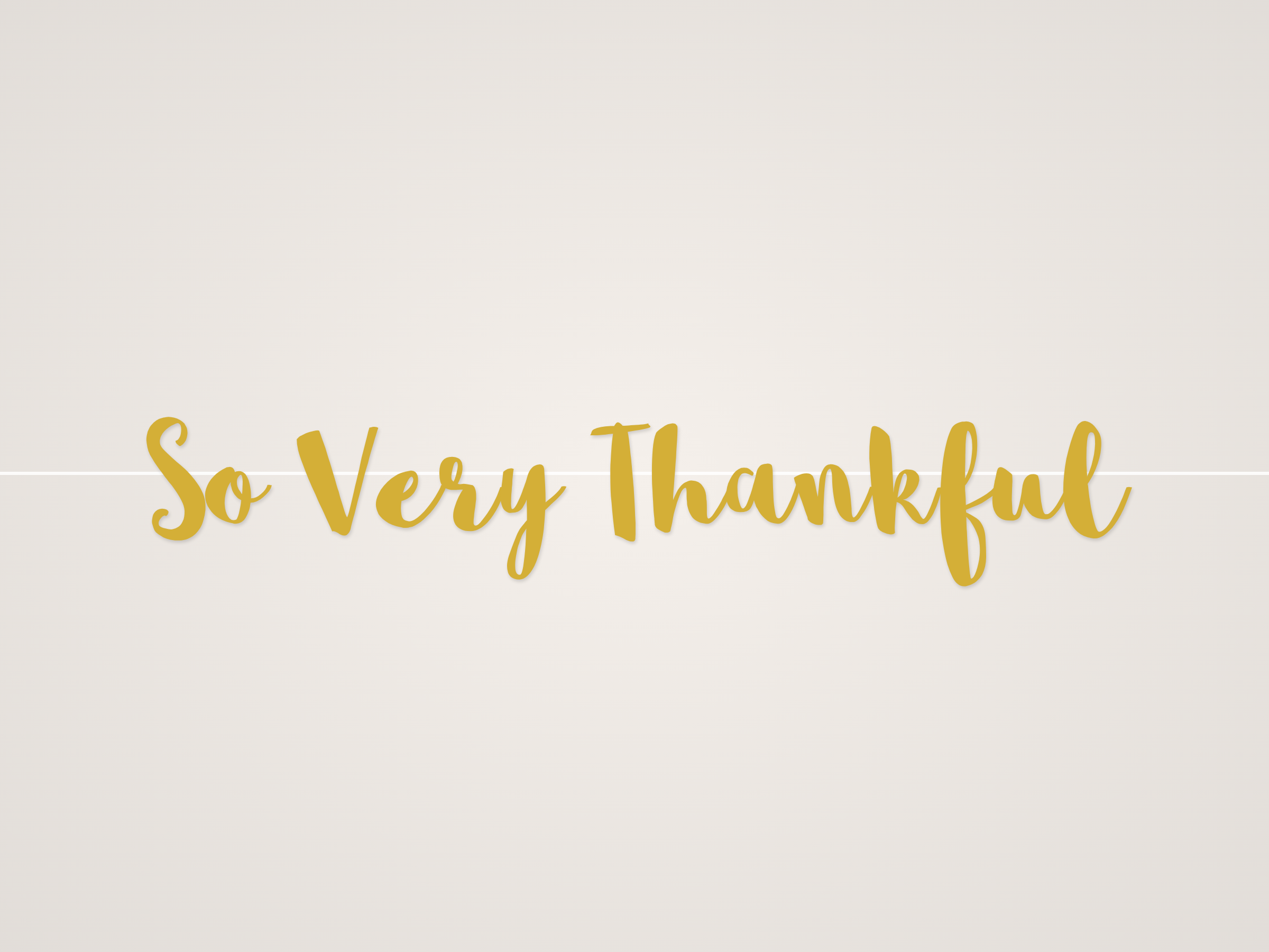 So Very Thankful Banner