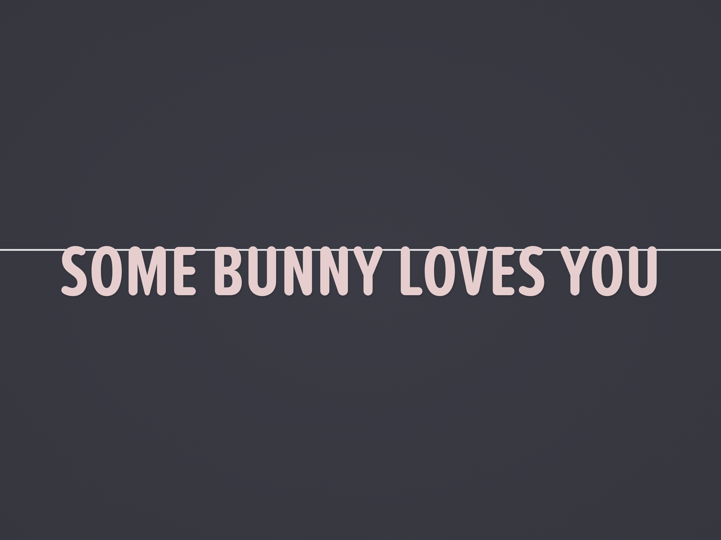 Some Bunny Loves You Banner