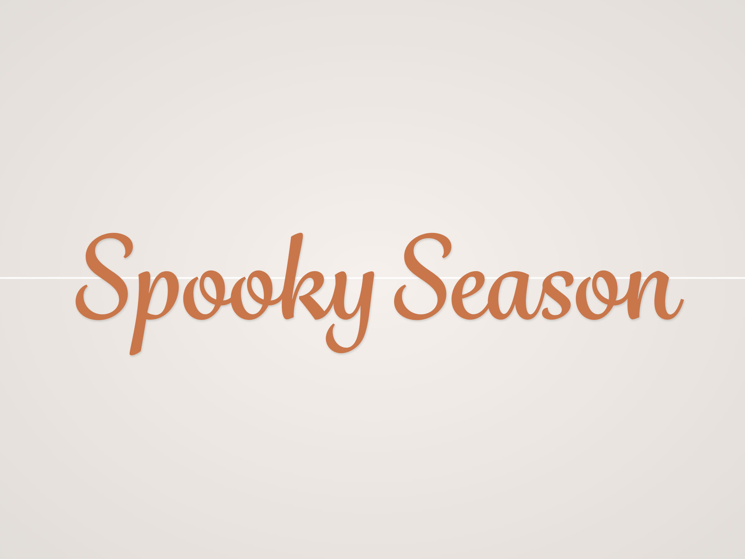 Spooky Season Banner