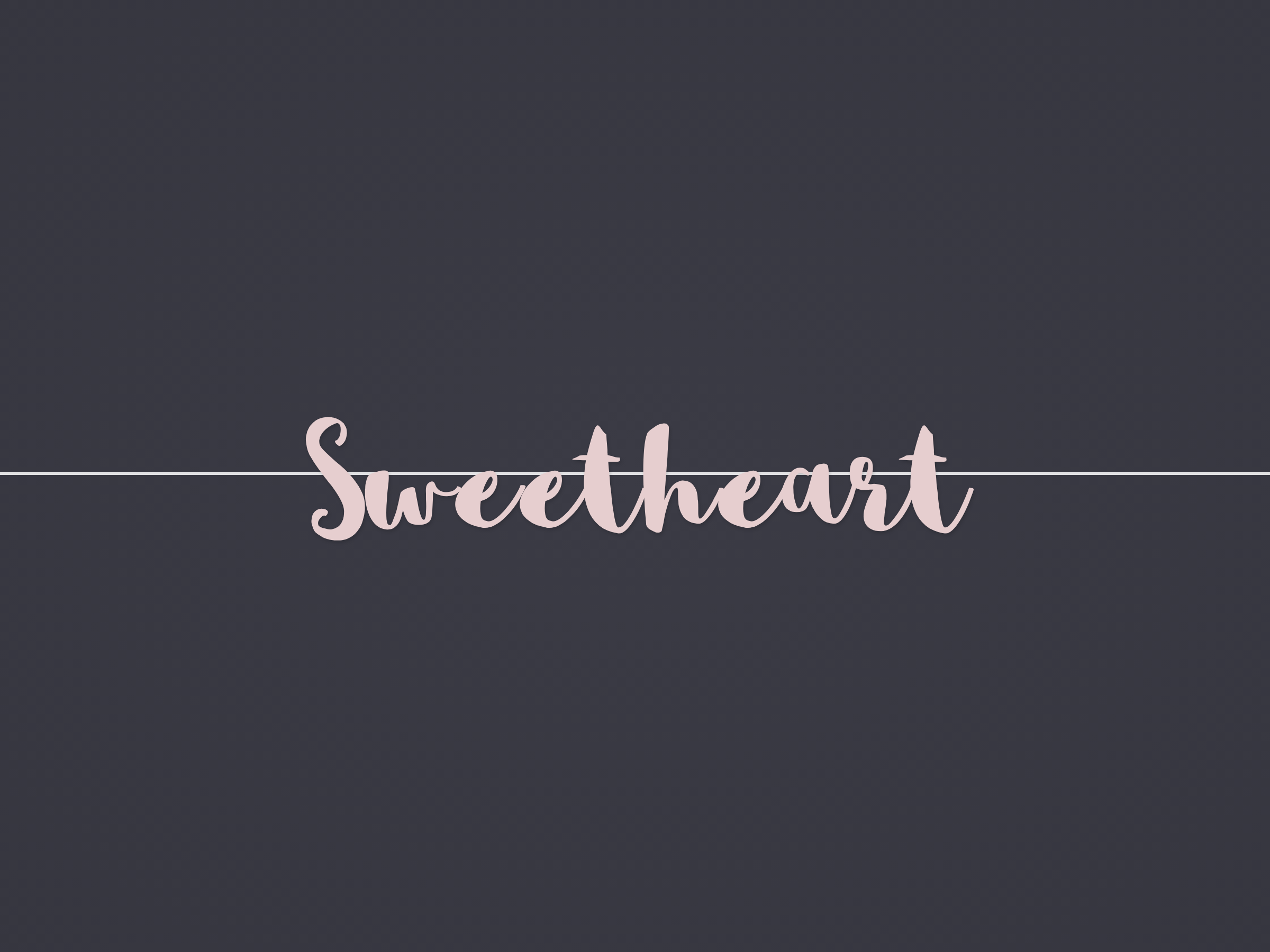Sweetheart Banner