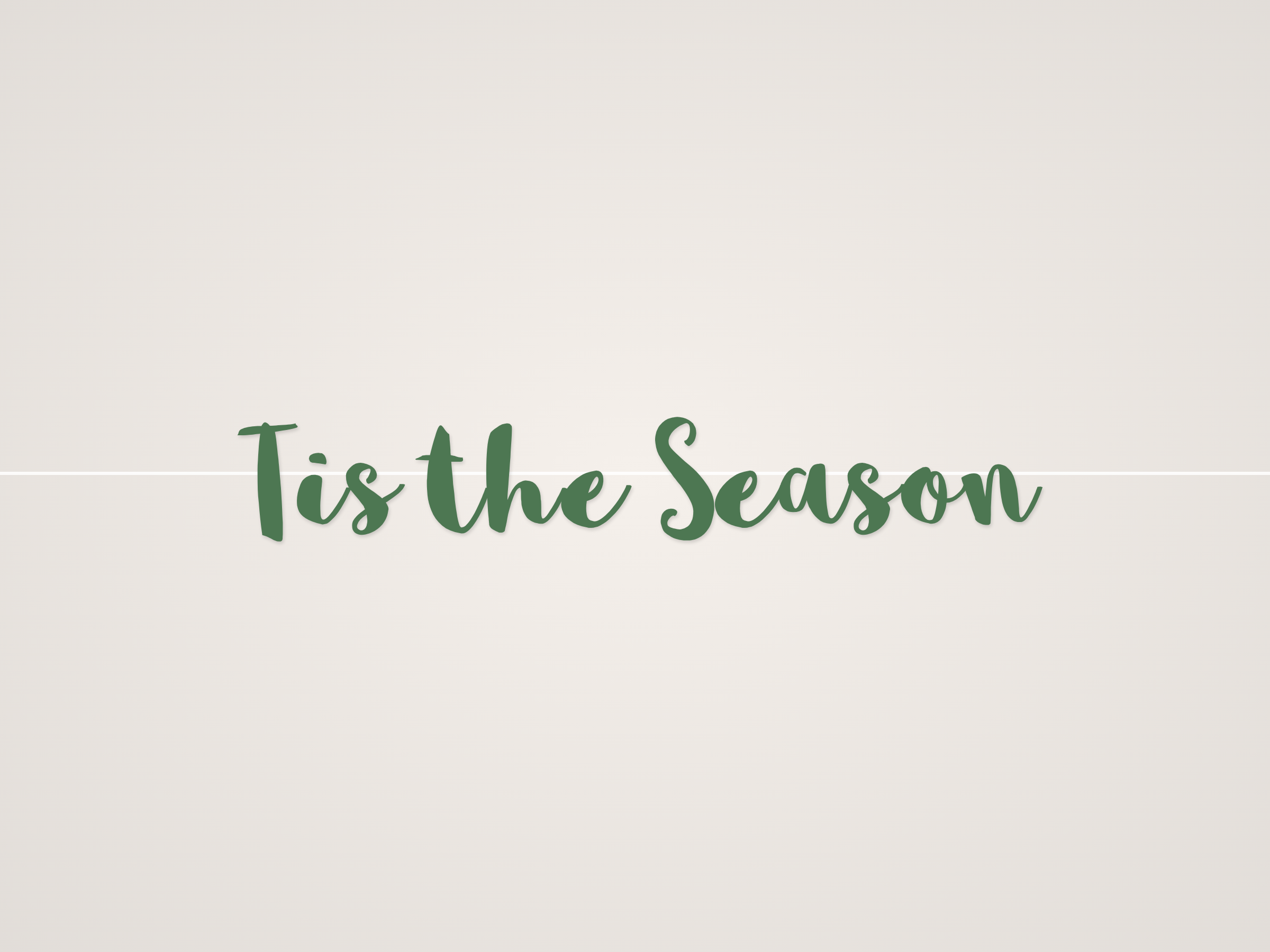 Tis the Season Banner