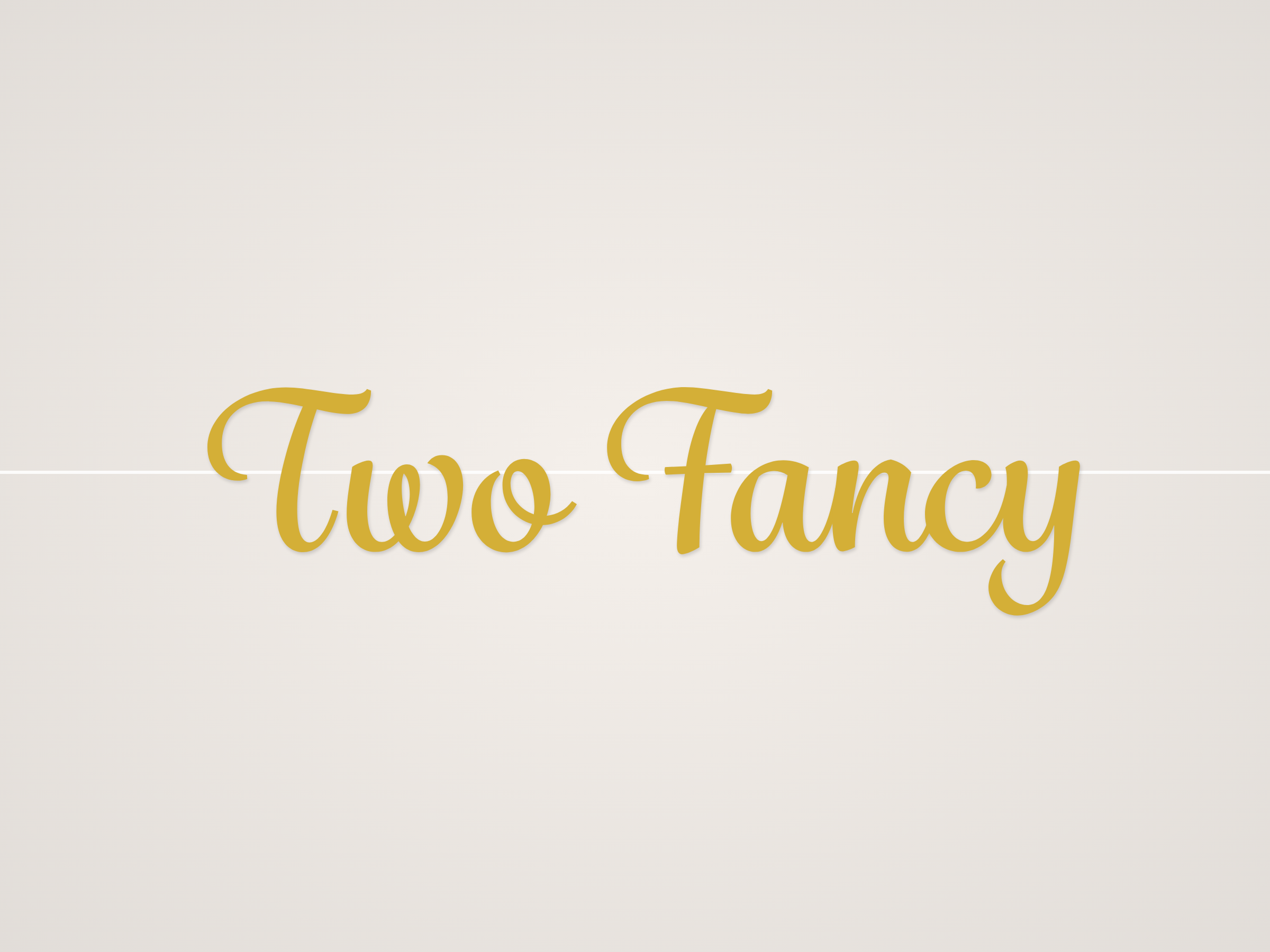 Two Fancy Banner