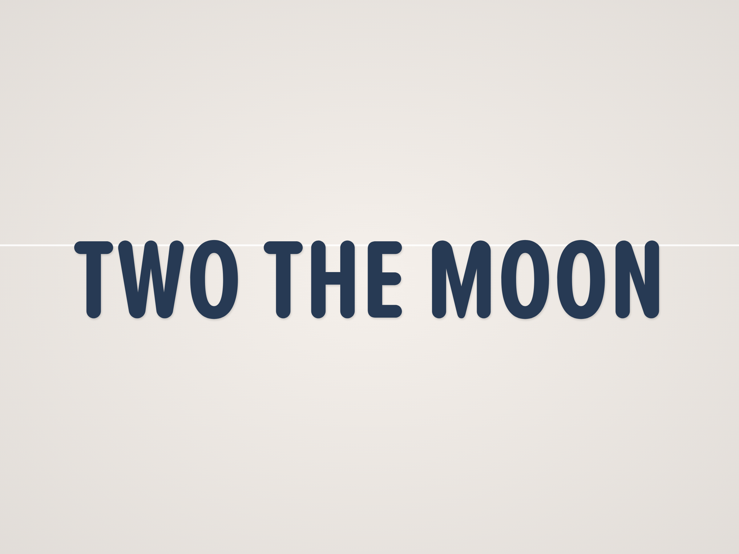 Two the Moon Banner