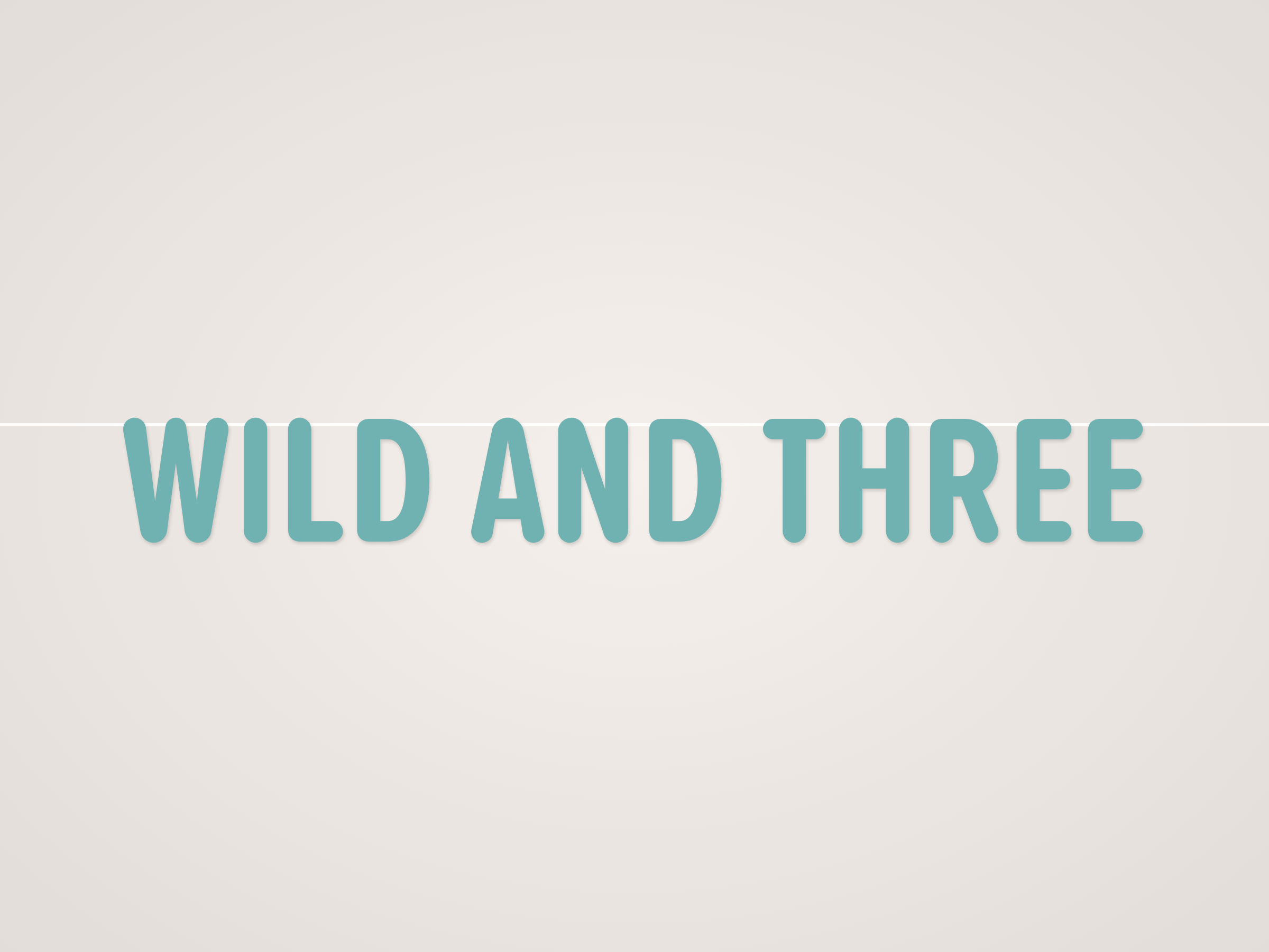 Wild and Three Banner