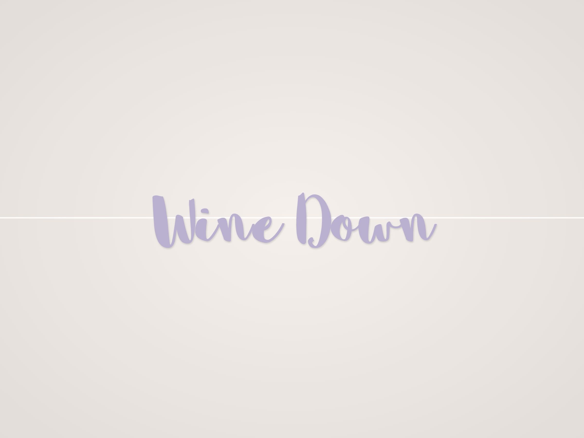 Wine Down Banner