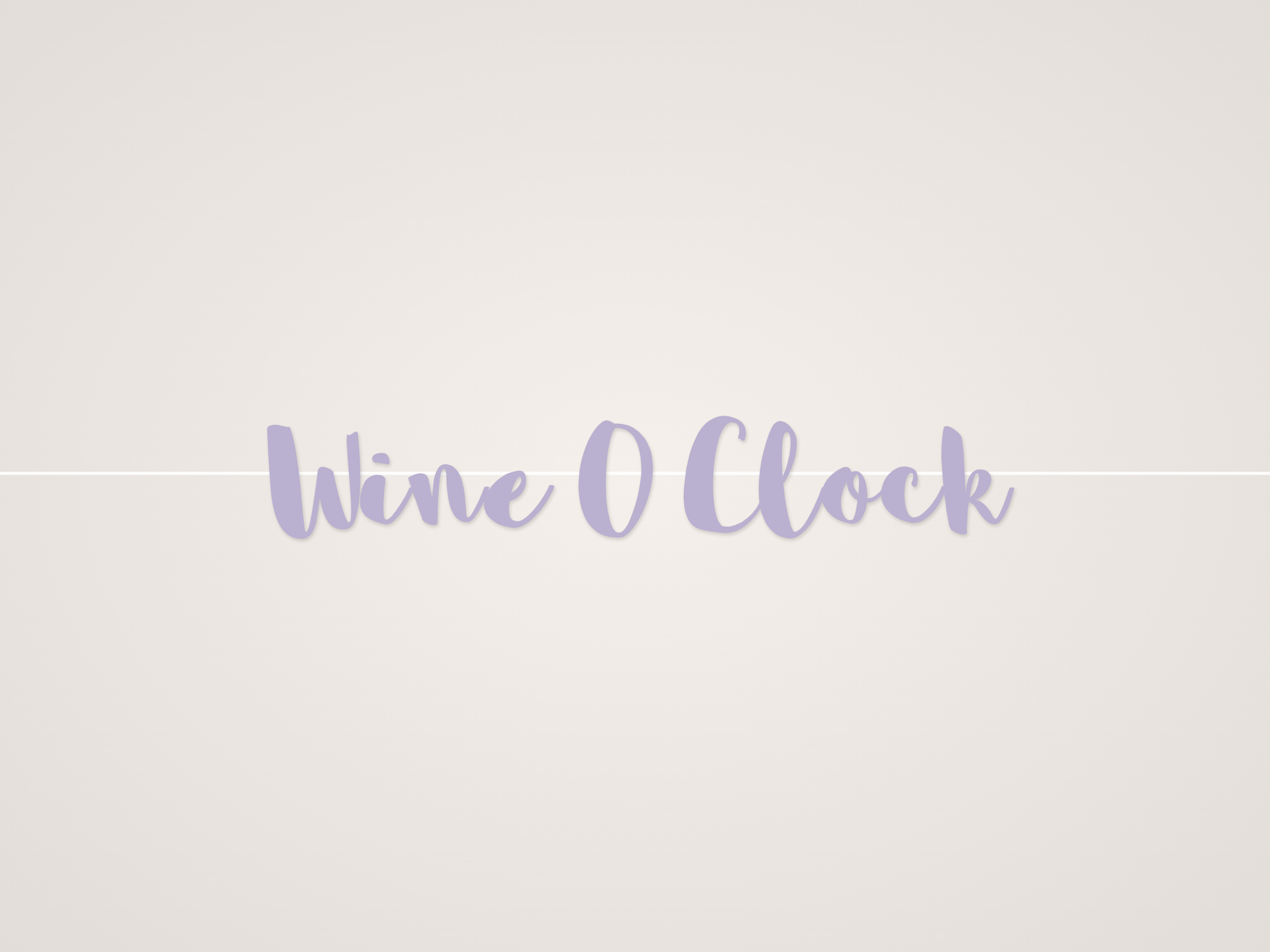 Wine O Clock Banner