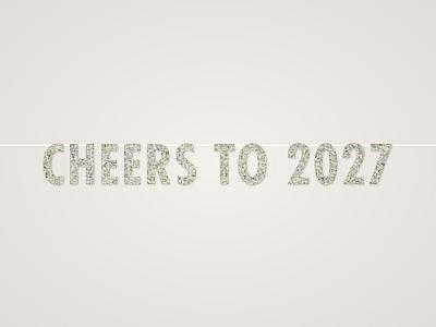 Cheers to 2027 Banner