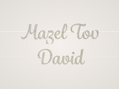 Mazel Tov David Banner