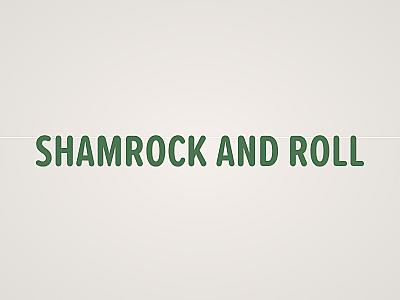 Shamrock and Roll Banner