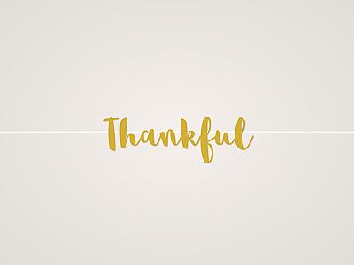 Thankful Banner