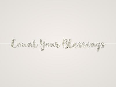 Count Your Blessings Banner