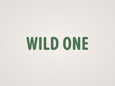 Wild One Banner