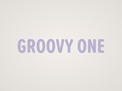Groovy One Banner