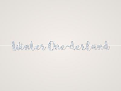 Winter One-derland Banner