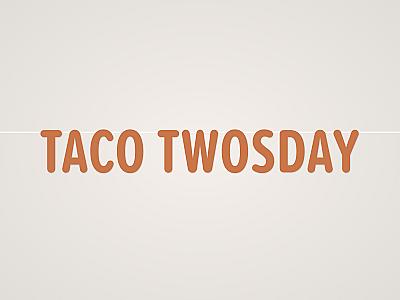 Taco Twosday Banner