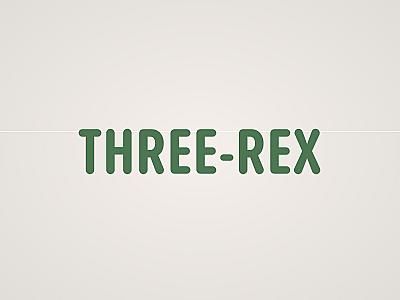 Three-Rex Banner
