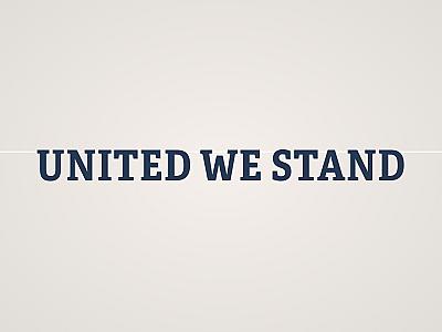 United We Stand Banner