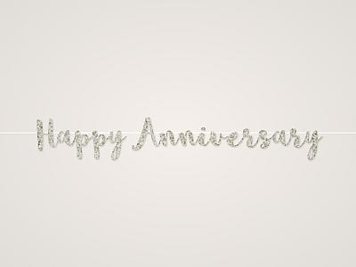 Happy Anniversary Banner