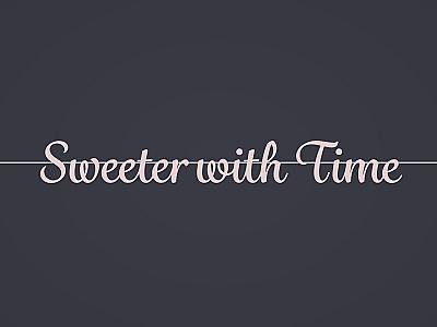 Sweeter with Time Banner
