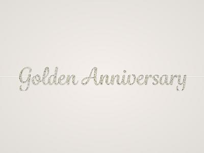 Golden Anniversary Banner