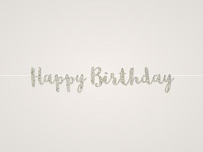 Happy Birthday Banner