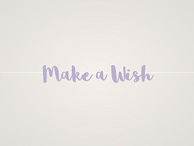 Make a Wish Banner