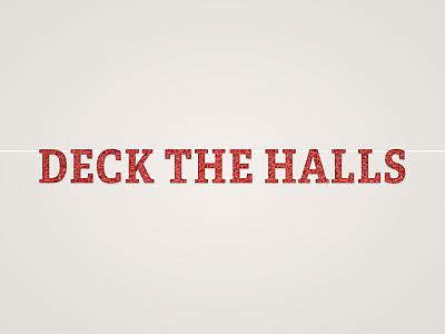 Deck the Halls Banner