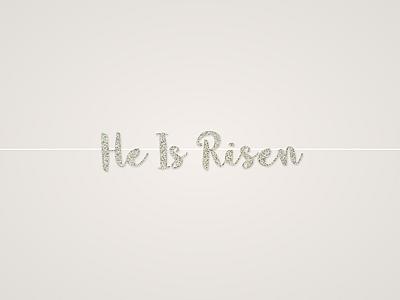 He Is Risen Banner