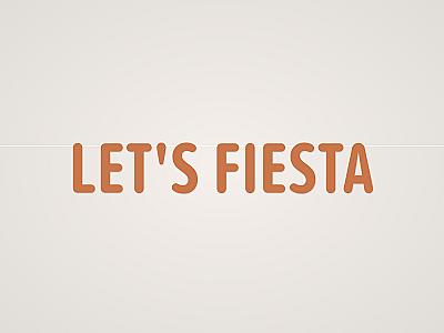 Let's Fiesta Banner